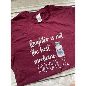 NEW Large unisex Propofol tee
